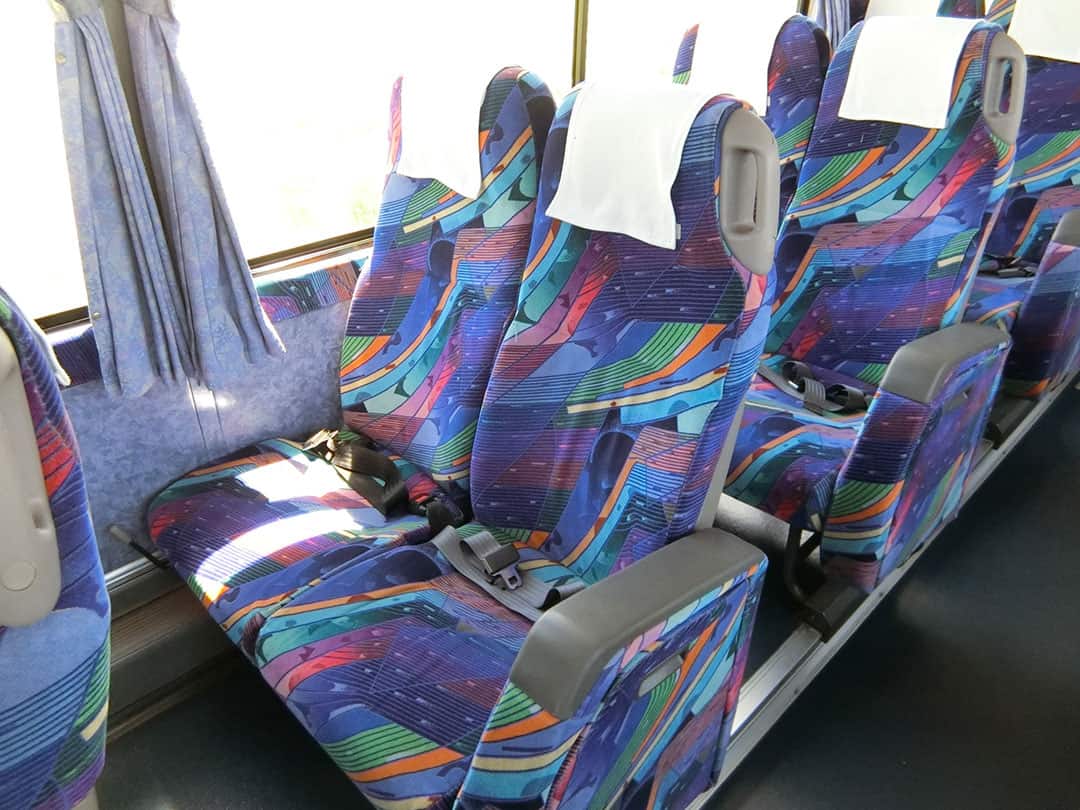 大型バス(スーパーハイデッカー)169号 座席