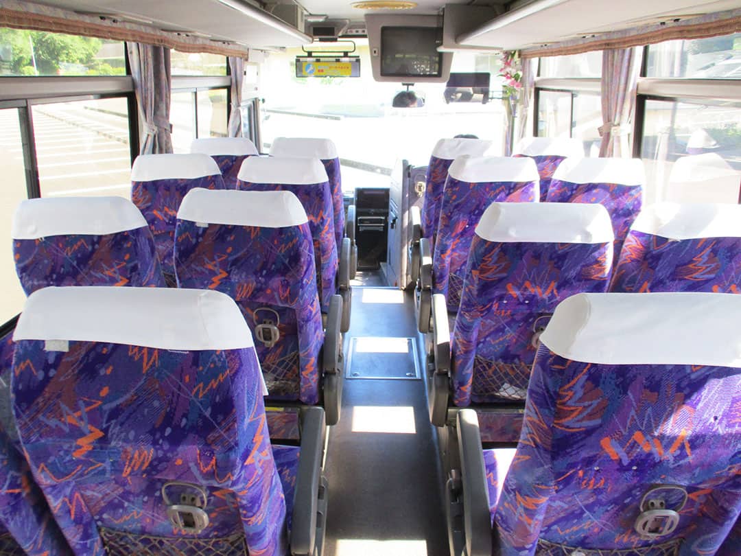 小型サロンバス 66号 後部